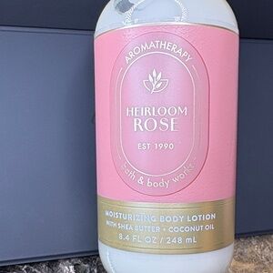 Bath & Body Works Aromatherapy Heirloom Rose Moisturizing Body Lotion